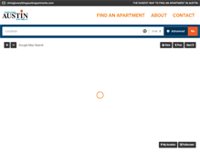 Tablet Screenshot of everythingaustinapartments.com